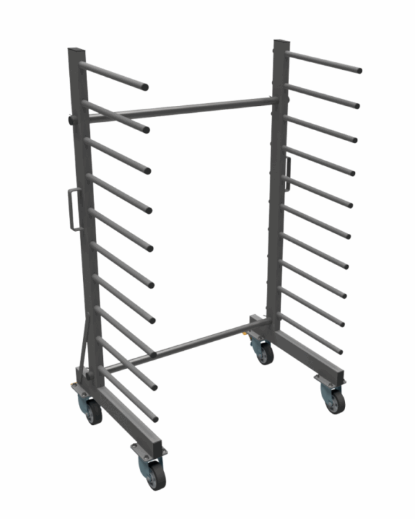 Wózek WL1000S1-10P - 10 Półkowe Professional