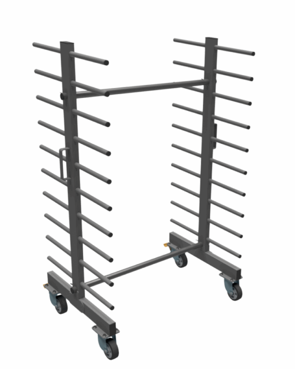 Wózek WL1000S2-10P - 10 Półkowe Professional