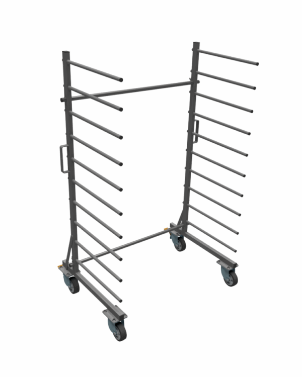 Wózek WL1000S1-10P - 10 Półkowe LITE