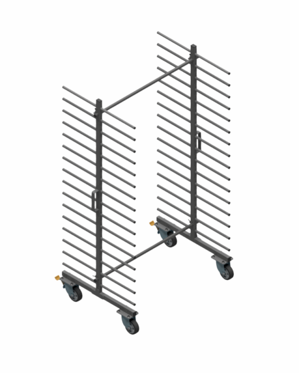 Wózek WL1000S2-16P - 16 Półkowe LITE
