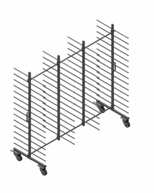 Wózek WL2000S2-14P - 14 Półkowe LITE